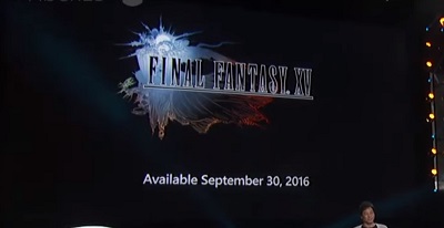 E3 2016 Microsoft Final Fantasy XV